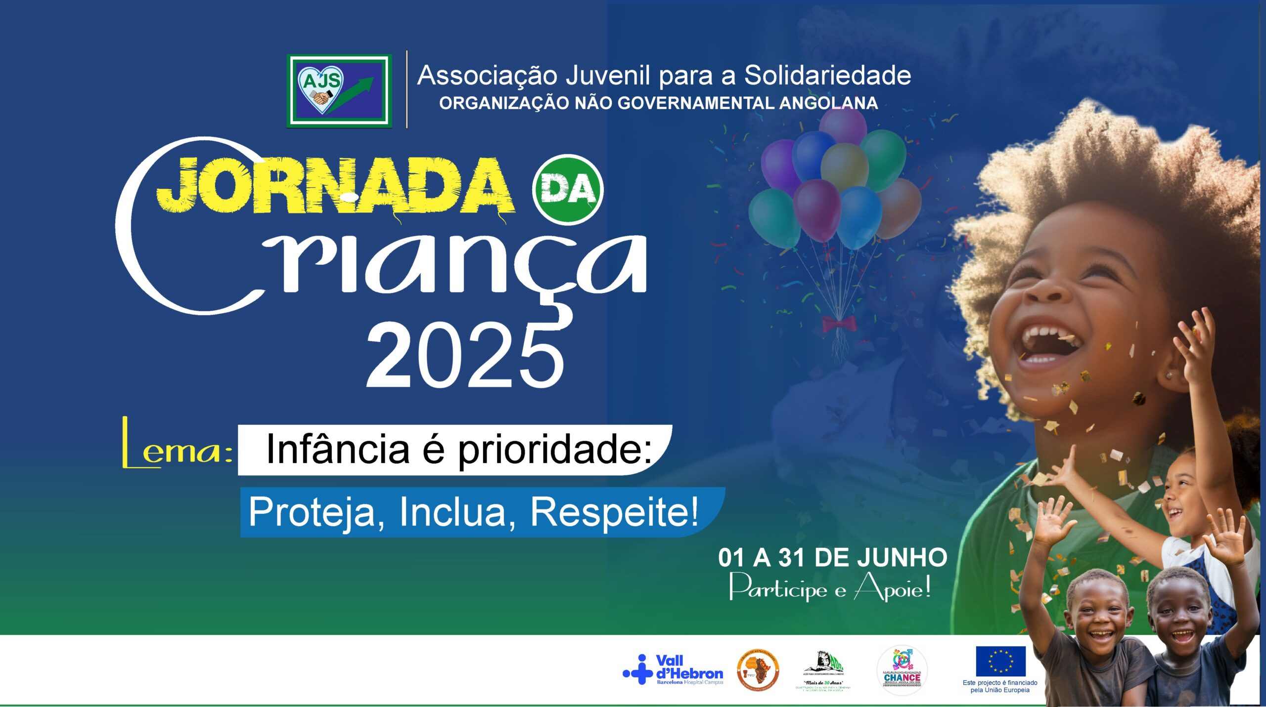 JORNADA DA CRIANÇA 2025: Infância é Prioridade – Proteja, Inclua, Respeite!