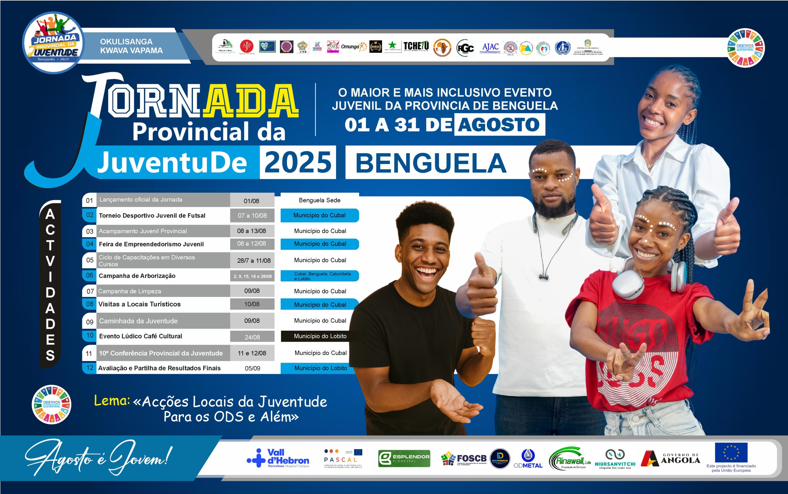 BENGUELA: JORNADA PROVINCIAL DA JUVENTUDE 2025