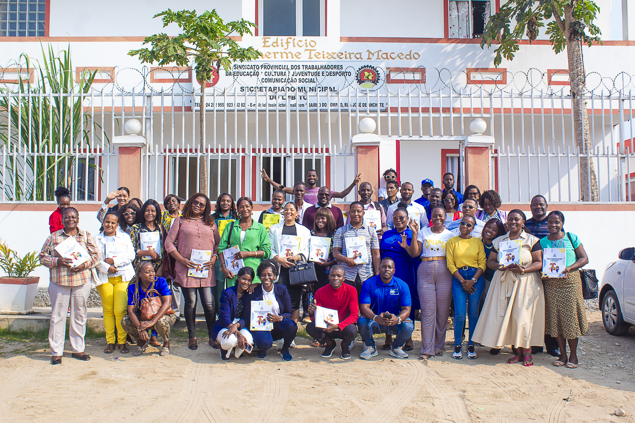 Mais de 25 professores do Lobito capacitados em metodologias de Educação para Saúde Sexual e Reprodutiva