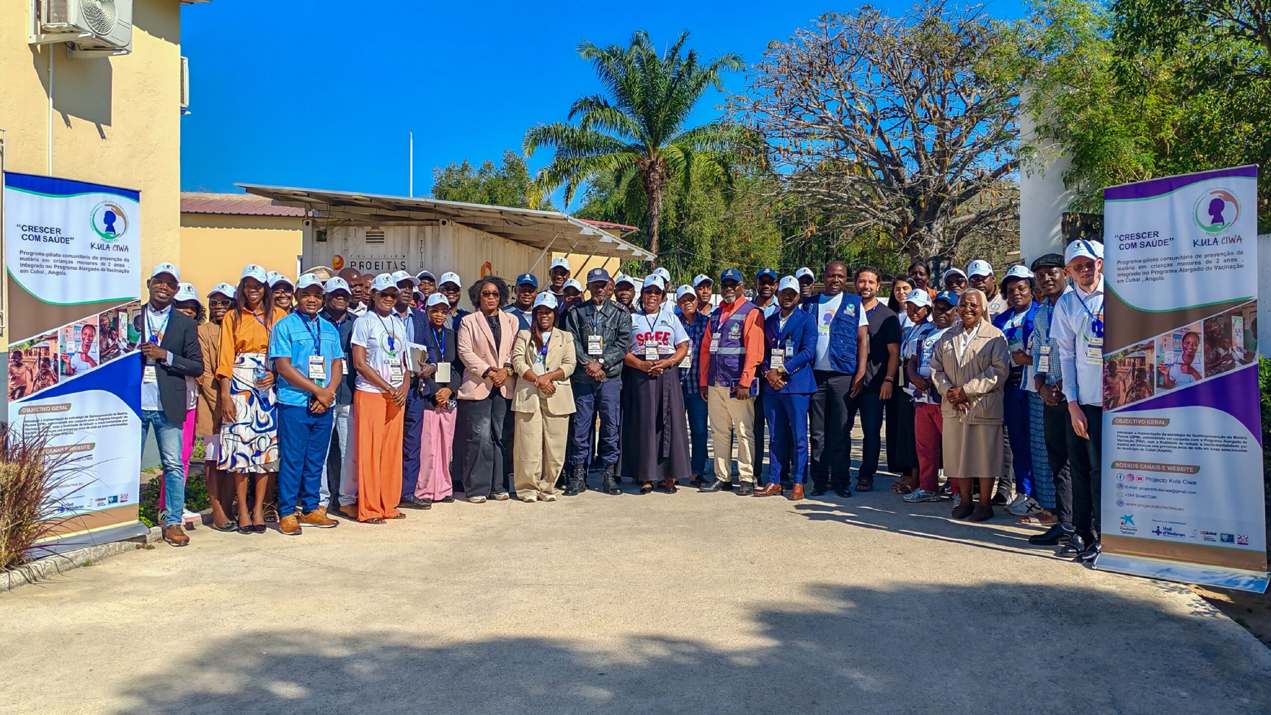 BENGUELA | MUNICÍPIO DO CUBAL ACOLHE LANÇAMENTO OFICIAL DO PROJECTO “KULA CIWA” PARA REFORÇAR A PREVENÇÃO DA MALÁRIA NA FAMÍLIA E NA COMUNIDADE