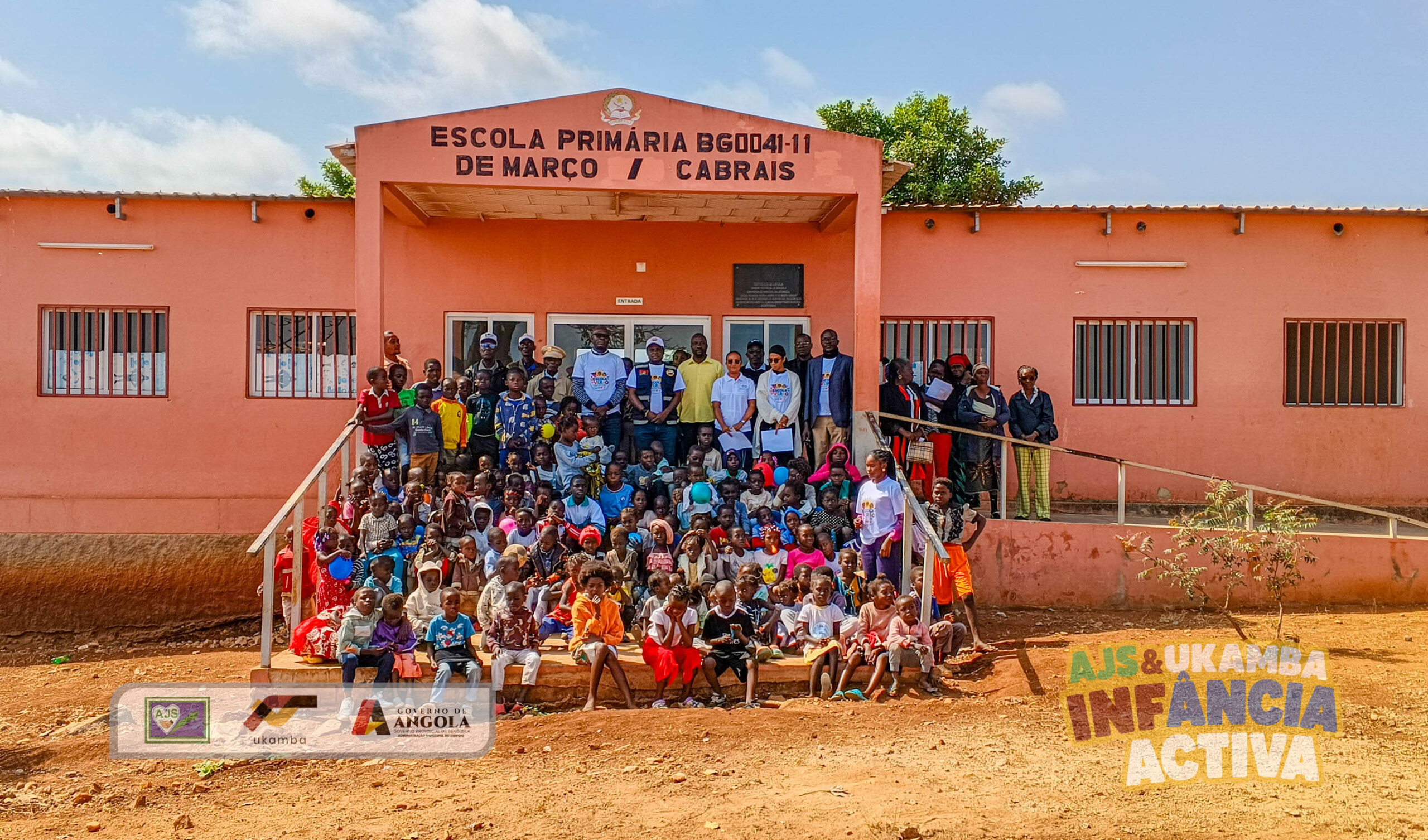 AJS e Ukamba lançam Projecto “Escola de Verão – Infância Activa” no Município do Biópio