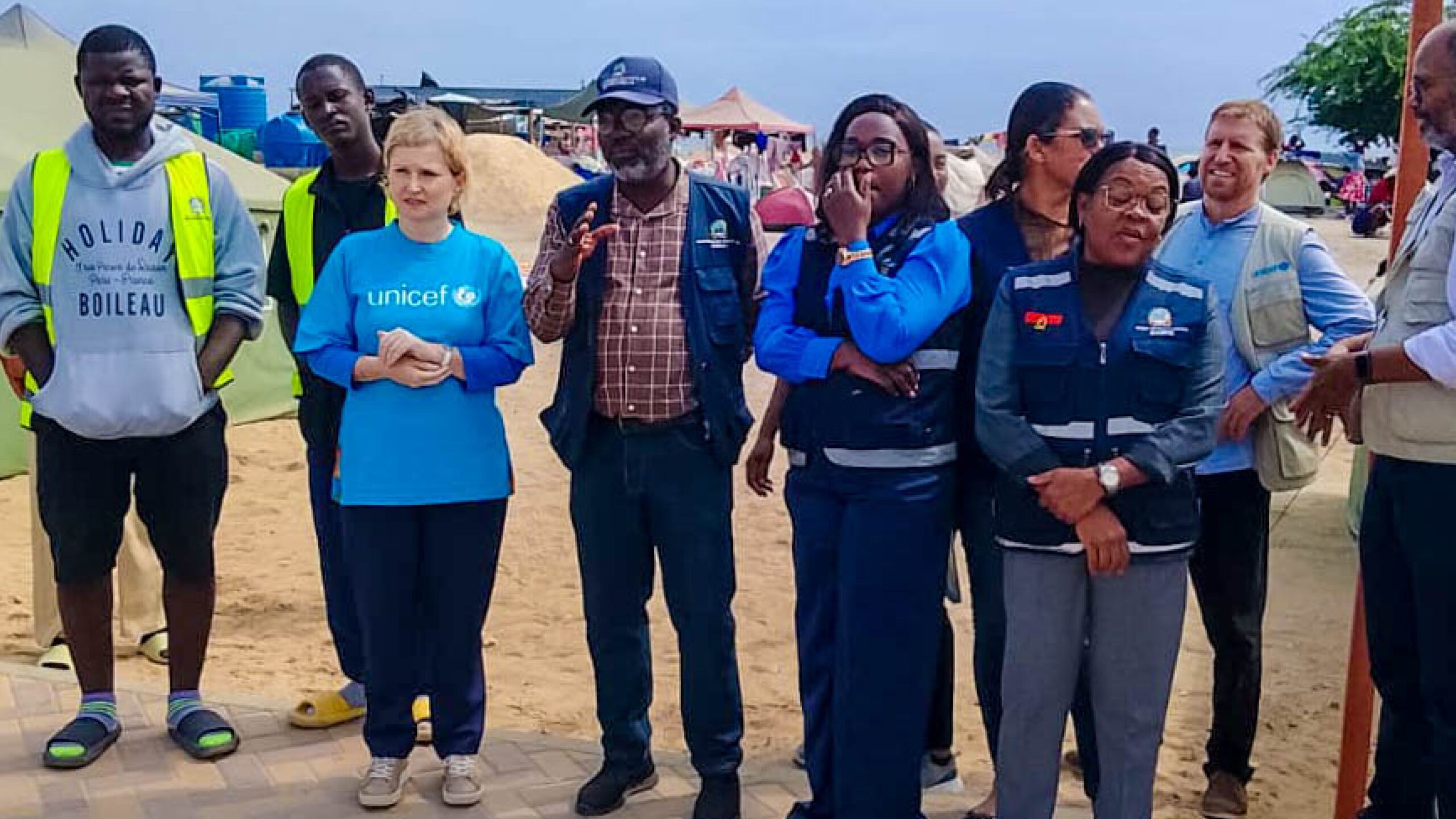 Vice-Representante da UNICEF Angola visita acções de Protecção e Recuperação Psicossocial no Novo Campismo
